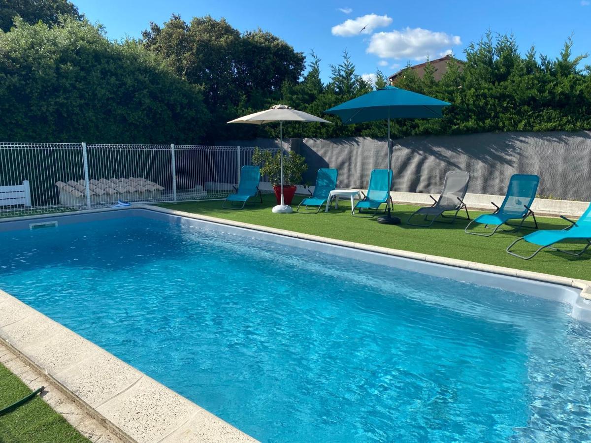GITE LAVANDE avec piscine privée CLASSÉ 4 Étoiles Lagorce  Exterior foto